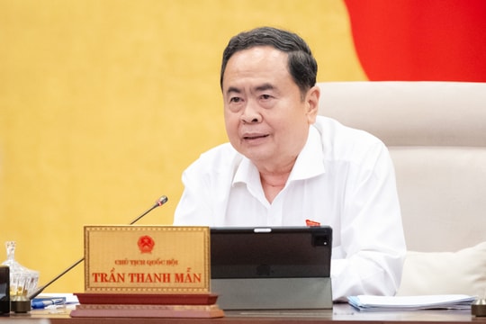 Chủ tịch Quốc hội Trần Thanh Mẫn ký ban hành Nghị quyết phê chuẩn Trưởng đoàn, Phó Trưởng đoàn ĐBQH khoá XVI của 6 thành phố trực thuộc Trung ương