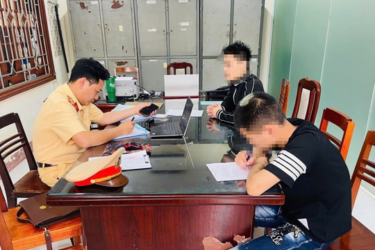 Thái Nguyên: Xử lý nghiêm lái xe “Điều khiển xe chạy bằng một bánh đối với xe hai bánh”
