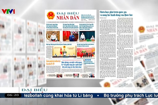Điểm báo VTV1: Chiến lược phát triển quốc gia và năng lực hành động của Quốc hội