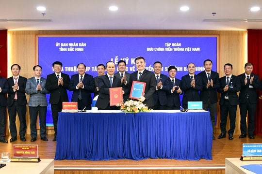 VNPT và Bắc Ninh tăng tốc chuyển đổi số, hướng tới đô thị thông minh