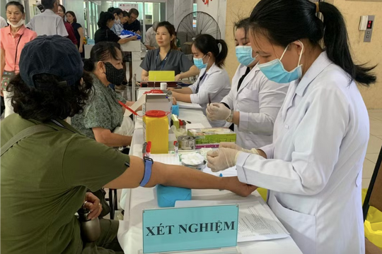 TP. Hồ Chí Minh: Khám sức khỏe miễn phí tại 64 phường, xã