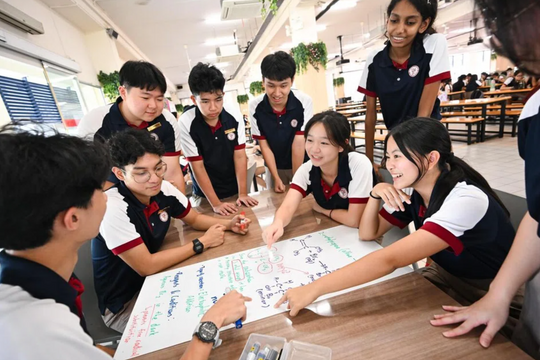 Biến căng tin thành “trái tim” trường học: Singapore đang đổi mới không gian giáo dục