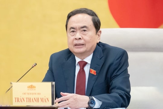 Chủ tịch Quốc hội Trần Thanh Mẫn ký ban hành 4 Nghị quyết của Quốc hội về nhân sự