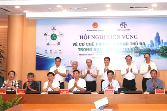 Hà Nội và các địa phương Vùng Thủ đô thiết lập cơ chế liên kết bảo vệ môi trường