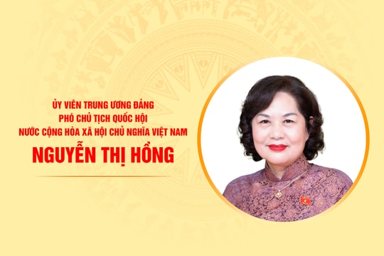Tiểu sử Phó Chủ tịch Quốc hội Nguyễn Thị Hồng