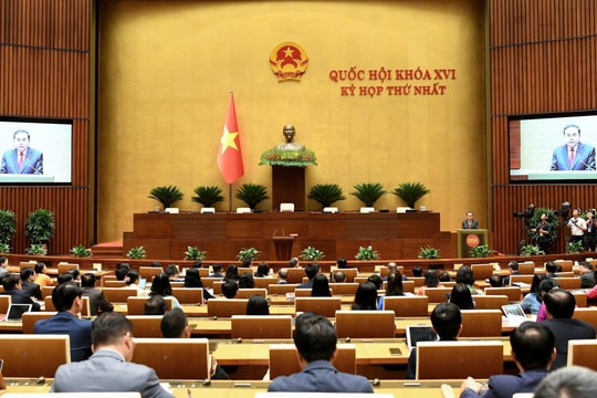 Chủ tịch Quốc hội Trần Thanh Mẫn phát biểu nhậm chức