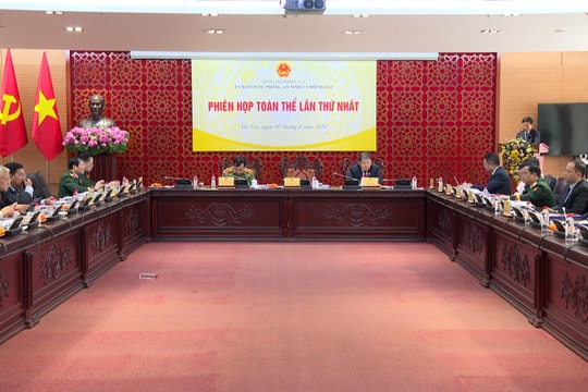 Ủy ban Quốc phòng, An ninh và Đối ngoại họp phiên toàn thể lần thứ nhất