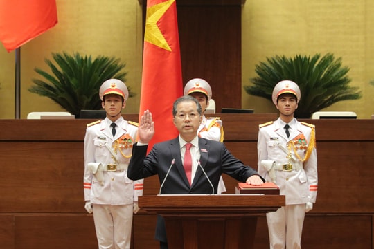 Lễ tuyên thệ của Chánh án Tòa án nhân dân tối cao