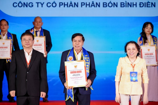 Bình Điền đón nhận danh hiệu Hàng Việt Nam Chất lượng cao lần thứ 22 liên tiếp