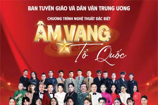 2.500 nghệ sĩ, chiến sĩ tham gia đại nhạc hội “Âm vang Tổ quốc”