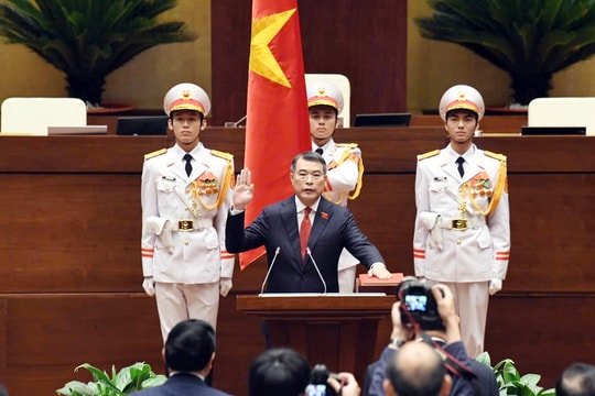 Lễ tuyên thệ nhậm chức của Thủ tướng Chính phủ Lê Minh Hưng