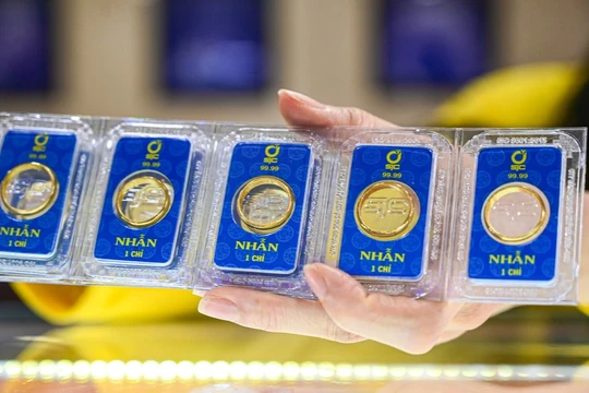 Ngày 8/4: Vàng trong nước tăng gần 5 triệu đồng sau một đêm
