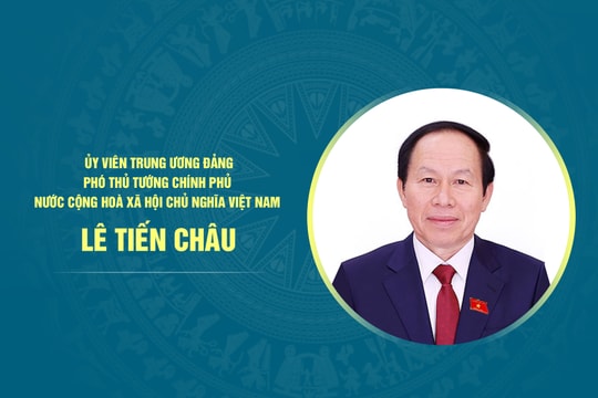 Tiểu sử Phó Thủ tướng Chính phủ Lê Tiến Châu