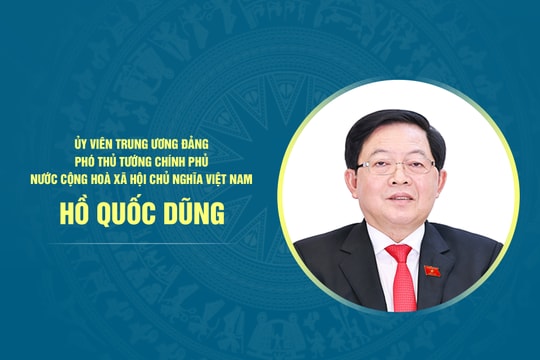 Tiểu sử Phó Thủ tướng Chính phủ Hồ Quốc Dũng