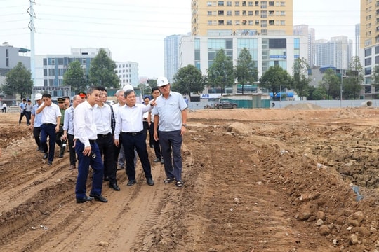 Hà Nội: Đẩy nhanh tiến độ 2 dự án khẩn cấp chống ngập, bổ cập nước sông Tô Lịch