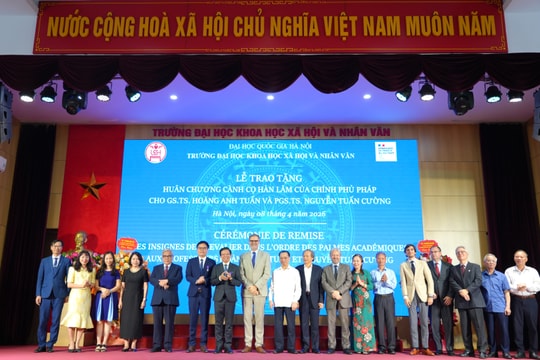 Thúc đẩy hợp tác khoa học và giáo dục giữa Trường Đại học Khoa học Xã hội và Nhân văn với các đối tác Pháp trong bối cảnh mới