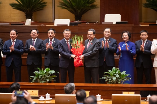 Quốc hội phê chuẩn bổ nhiệm Phó Thủ tướng, Bộ trưởng, thành viên Chính phủ