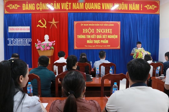 Thái Nguyên: Xử phạt 22,5 triệu đồng cơ sở cung cấp thực phẩm cho Trường Mầm non Hòa Bình