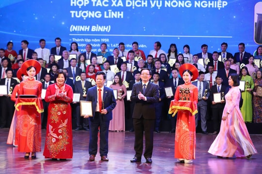 Phó Thủ tướng Hồ Quốc Dũng dự trao Giải Ngôi sao Hợp tác xã và Giải Mai An Tiêm năm 2026