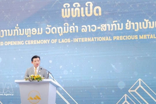 Laos inaugurates first int’l-standard specious mental refinery, advancing self-reliant economy
