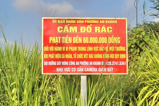 TP. Hồ Chí Minh: Giải quyết dứt điểm 74 điểm ô nhiễm còn tồn đọng rác thải