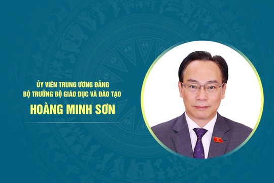 Tiểu sử Bộ trưởng Bộ Giáo dục và Đào tạo Hoàng Minh Sơn