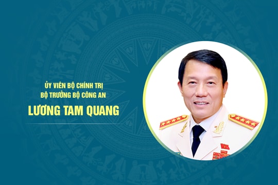 Tiểu sử Bộ trưởng Bộ Công an Lương Tam Quang