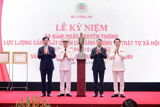 Tổng Bí thư, Chủ tịch nước Tô Lâm gửi Thư chúc mừng lực lượng Cảnh sát Quản lý hành chính về trật tự xã hội