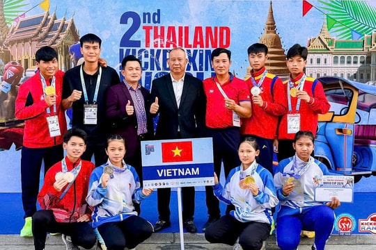 Việt Nam xếp thứ 3 tại Cúp Kickboxing thế giới 2026