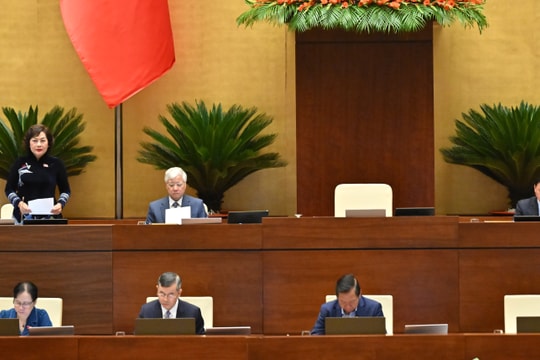 Sáng 12/4/2026: Quốc hội thảo luận tại Hội trường.
