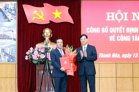 Thứ trưởng Bộ Quốc phòng Lê Đức Thái giữ chức Bí thư Tỉnh ủy Thanh Hóa