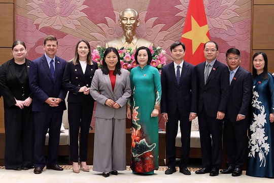 Phó Chủ tịch Quốc hội Nguyễn Thị Thanh tiếp Quyền Chủ tịch Hạ viện bang Tây Australia