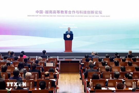 Tăng cường hợp tác giáo dục đại học, khoa học, sáng tạo Việt Nam và Trung Quốc