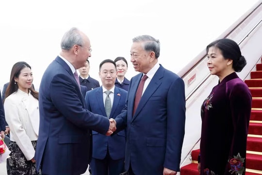 Tổng Bí thư, Chủ tịch nước Tô Lâm và Phu nhân bắt đầu thăm cấp Nhà nước đến Trung Quốc