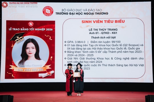 Hành trình trưởng thành của nữ sinh Ngoại thương tốt nghiệp xuất sắc