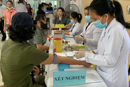 TP. Hồ Chí Minh: Đồng loạt triển khai khám sức khỏe miễn phí tại 168 trạm y tế