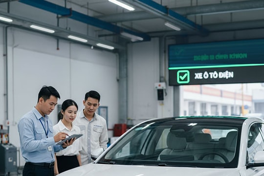 Xe ô tô điện có phải đăng kiểm không?