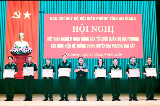 Bộ đội Biên phòng An Giang tập trung bảo vệ biên giới vững chắc