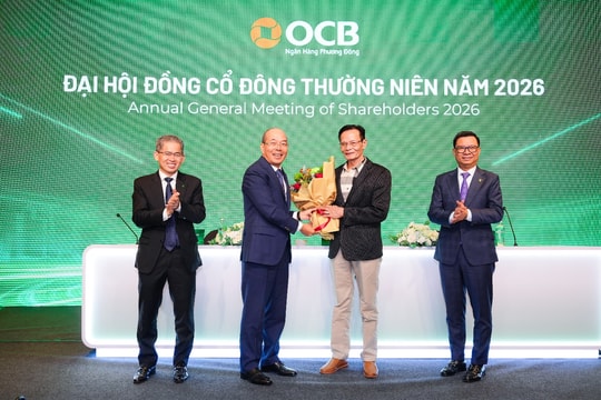 Đại hội đồng cổ đông OCB 2026: Mục tiêu lợi nhuận tăng 39% so với năm 2025, đạt 6.960 tỷ đồng