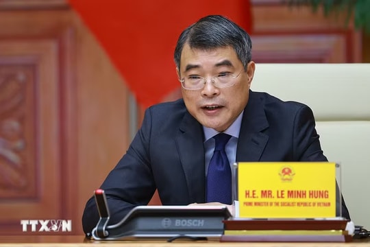 Thủ tướng Lê Minh Hưng đề xuất ba định hướng hợp tác chính tại Hội nghị AZEC mở rộng