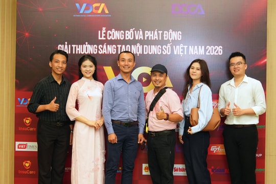 Giải thưởng Sáng tạo Nội dung số VCA 2026 đã chính thức khởi động