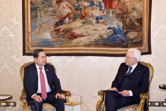 NA Chairman meets with Italian President