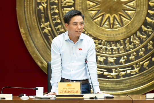 Phó Chủ tịch Quốc hội, Thượng tướng Nguyễn Doãn Anh làm việc với Thường trực Ủy ban Dân nguyện và Giám sát