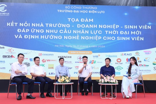 Trường Đại học Điện lực mở rộng cơ hội việc làm cho sinh viên qua Ngày hội tuyển dụng 2026