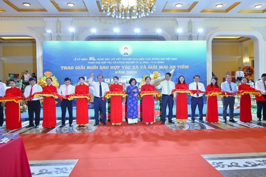 Giải thưởng "Ngôi sao Hợp tác xã" (CoopStar Awards) và Giải thưởng "Mai An Tiêm" năm 2026: Tiếp tục khẳng định vị trí quan trọng của HTX trong phát triển kinh tế tập thể