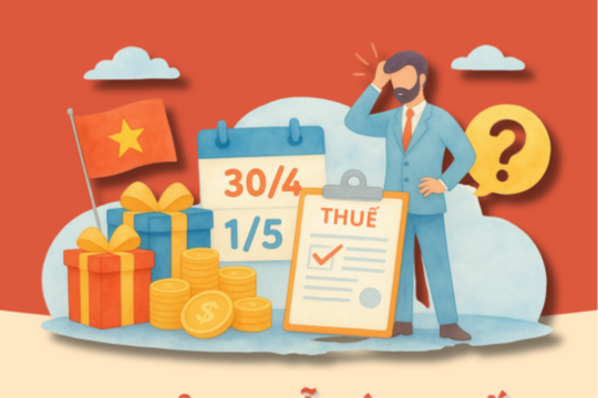 Tiền thưởng lễ và thuế: Những điều người lao động cần biết