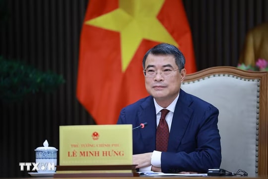 Thủ tướng Lê Minh Hưng điện đàm với Thủ tướng Singapore