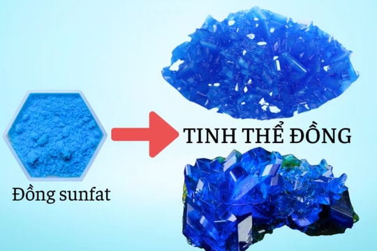 Trẻ 2 tuổi ngộ độc hóa chất nguy kịch do nuốt tinh thể đồng sunfat từ đồ thí nghiệm