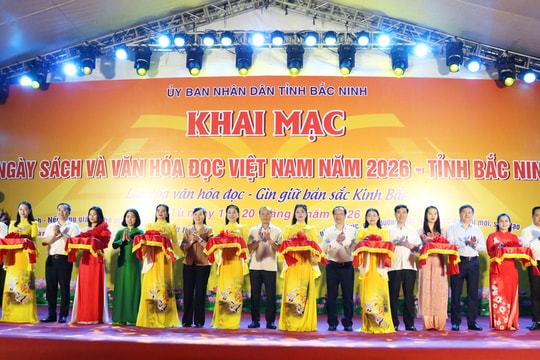 Bắc Ninh khai mạc Ngày Sách và Văn hóa đọc Việt Nam năm 2026