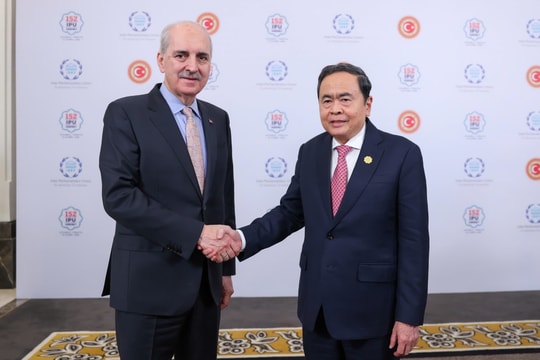 Chủ tịch Quốc hội Trần Thanh Mẫn hội kiến Chủ tịch Quốc hội Thổ Nhĩ Kỳ Numan Kurtulmus